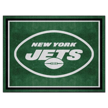 Picture of New York Jets 8X10 Plush Rug