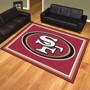 Picture of San Francisco 49ers 8X10 Plush Rug