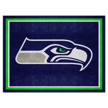 Picture of Seattle Seahawks 8X10 Plush Rug