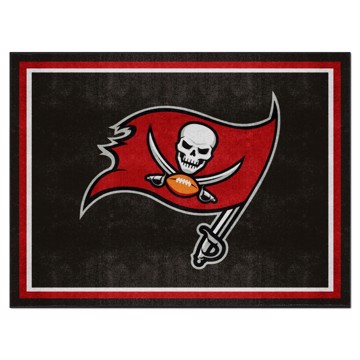 Picture of Tampa Bay Buccaneers 8X10 Plush Rug