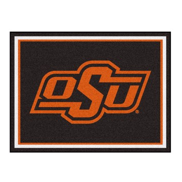 Picture of Oklahoma State Cowboys 8X10 Plush Rug