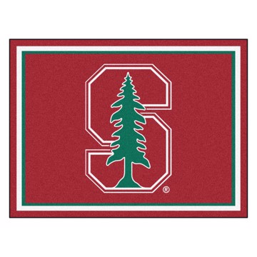 Picture of Stanford Cardinal 8X10 Plush Rug