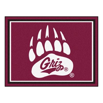 Picture of Montana Grizzlies 8X10 Plush Rug