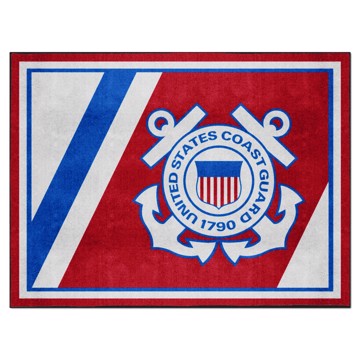 Picture of U.S. Coast Guard 8X10 Plush Rug