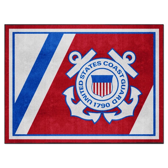Picture of U.S. Coast Guard 8X10 Plush Rug