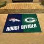 Picture of NFL House Divided - Broncos / Packers House Divided Mat