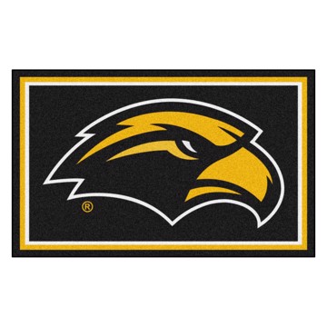 Picture of Southern Miss Golden Eagles 4X6 Plush Rug