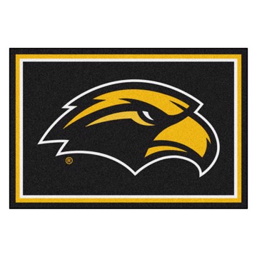 Picture of Southern Miss Golden Eagles 5X8 Plush Rug