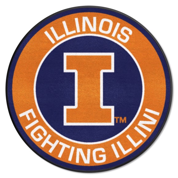 Picture of Illinois Illini Roundel Mat