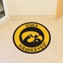 Picture of Iowa Hawkeyes Roundel Mat