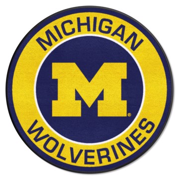 Picture of Michigan Wolverines Roundel Mat