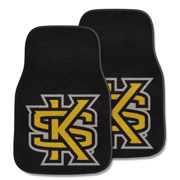 Picture of Kennesaw State Owls 2-pc Carpet Car Mat Set