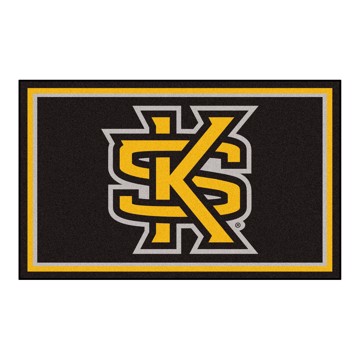 Picture of Kennesaw State Owls 4X6 Plush Rug