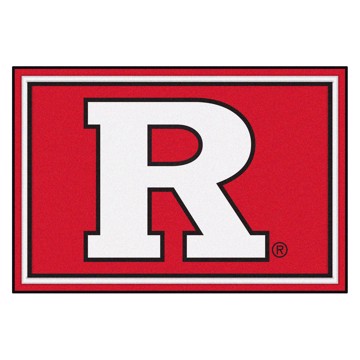 Picture of Rutgers Scarlett Knights 5X8 Plush Rug