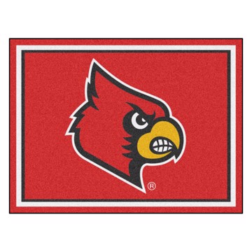 Picture of Louisville Cardinals 8x10 Rug