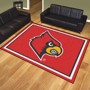 Picture of Louisville Cardinals 8x10 Rug