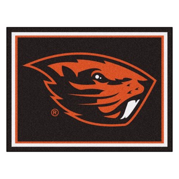 Picture of Oregon State Beavers 8X10 Plush Rug