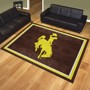 Picture of Wyoming Cowboys 8x10 Rug