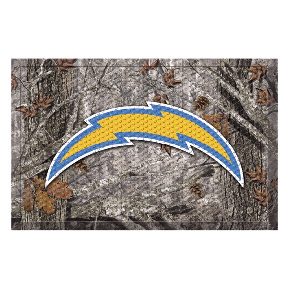 Picture of Los Angeles Chargers Camo Scraper Mat
