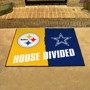 Picture of NFL House Divided - Steelers / Cowboys House Divided Mat