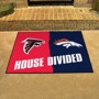 Picture of NFL House Divided - Falcons / Broncos House Divided Mat