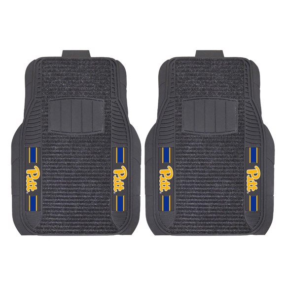 Picture of Pitt Panthers 2-pc Deluxe Car Mat Set