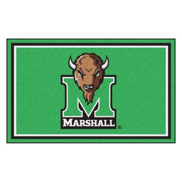 Picture of Marshall Thundering Herd 4X6 Plush Rug