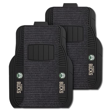 Picture of Milwaukee Bucks 2-pc Deluxe Car Mat Set