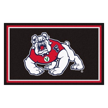 Picture of Fresno State Bulldogs 3X5 Plush Rug