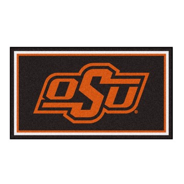 Picture of Oklahoma State Cowboys 3X5 Plush Rug