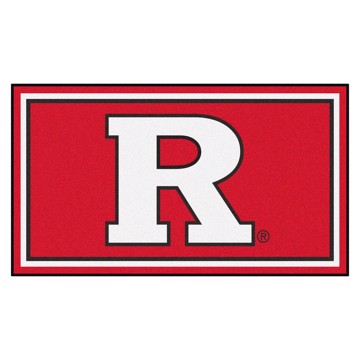 Picture of Rutgers Scarlett Knights 3X5 Plush Rug