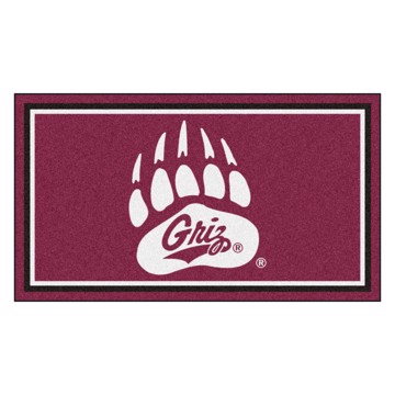 Picture of Montana Grizzlies 3X5 Plush Rug