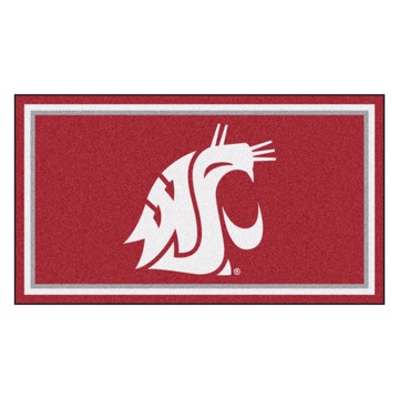 Picture of Washington State Cougars 3X5 Plush Rug