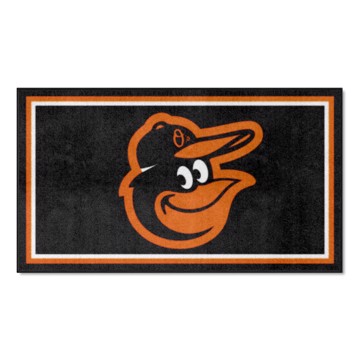 Picture of Baltimore Orioles 3X5 Plush Rug
