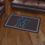 Picture of Miami Marlins 3X5 Plush Rug
