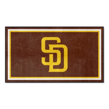 Picture of San Diego Padres 3X5 Plush Rug