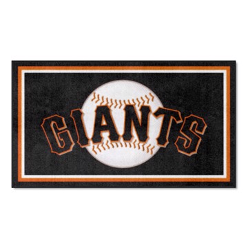 Picture of San Francisco Giants 3X5 Plush Rug