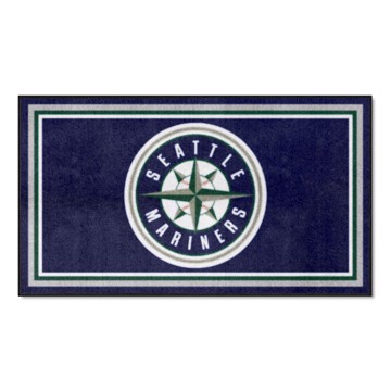 Picture of Seattle Mariners 3X5 Plush Rug