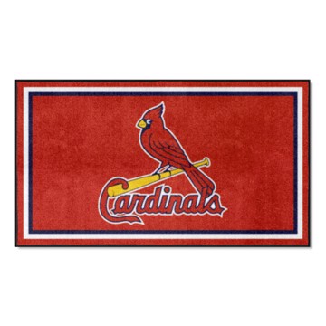 Picture of St. Louis Cardinals 3X5 Plush Rug