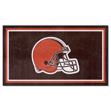 Picture of Cleveland Browns 3X5 Plush Rug