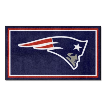 Picture of New England Patriots 3X5 Plush Rug