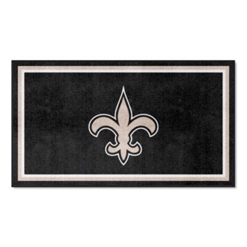 Picture of New Orleans Saints 3X5 Plush Rug