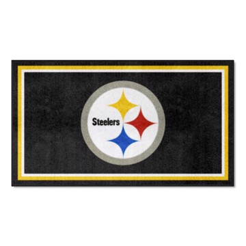 Picture of Pittsburgh Steelers 3X5 Plush Rug