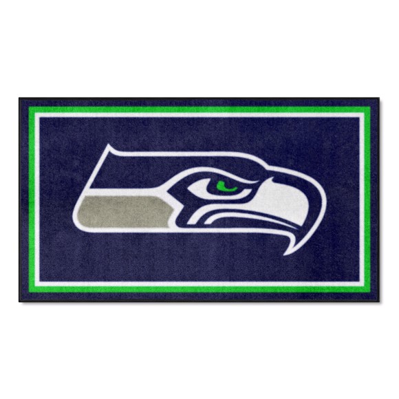 Picture of Seattle Seahawks 3X5 Plush Rug