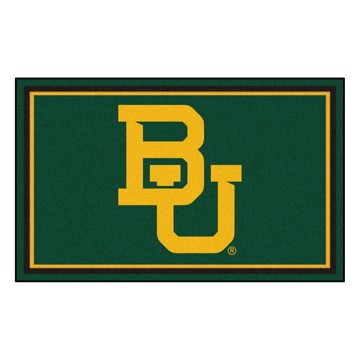 Picture of Baylor Bears 4X6 Plush Rug