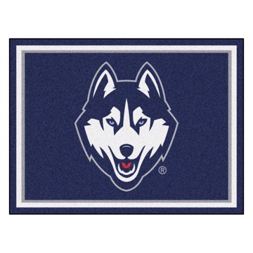 Picture of UConn Huskies 8X10 Plush Rug