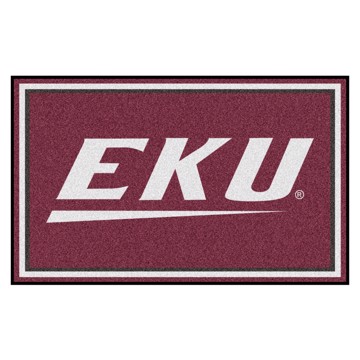 Picture of Eastern Kentucky Colonels 4X6 Plush Rug