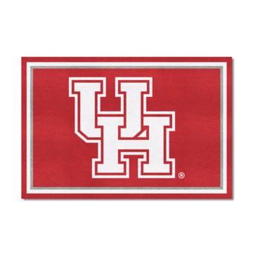 Picture of Houston Cougars 5X8 Plush Rug