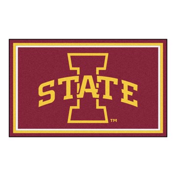 Picture of Iowa State Cyclones 4X6 Plush Rug