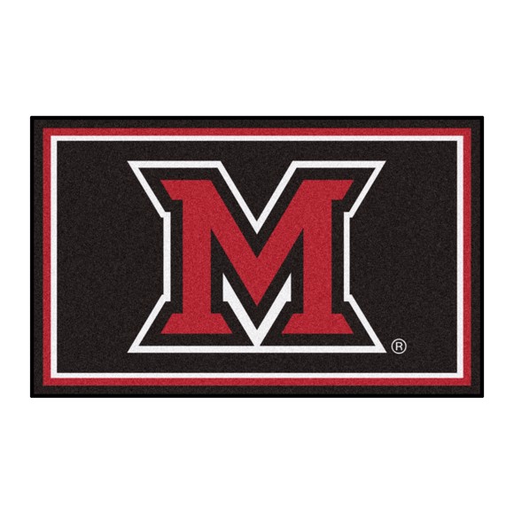 Picture of Miami (OH) Redhawks 4x6 Rug